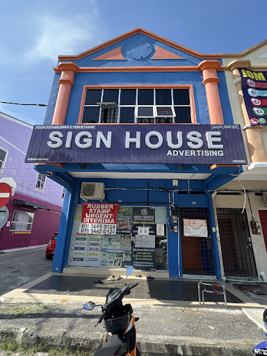 Sticker, Banner, Logo Design, Rubber Stamp & Signboard by Sign House Advertising @ Manjung, Perak