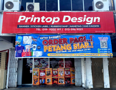 PRINTOP DESIGN & PRINT (Kedai banner alor setar)
