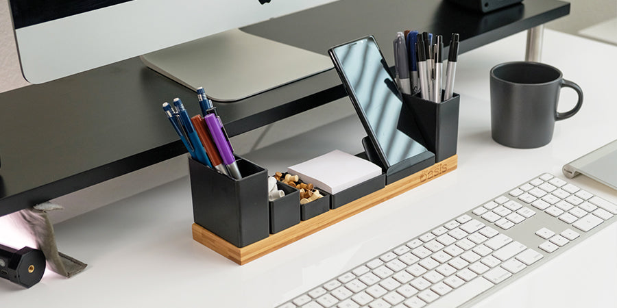 HOMEOFFICE STATIONARIES 1 Stesen Kerja Rumah dengan Alat Tulis Pejabat Mini